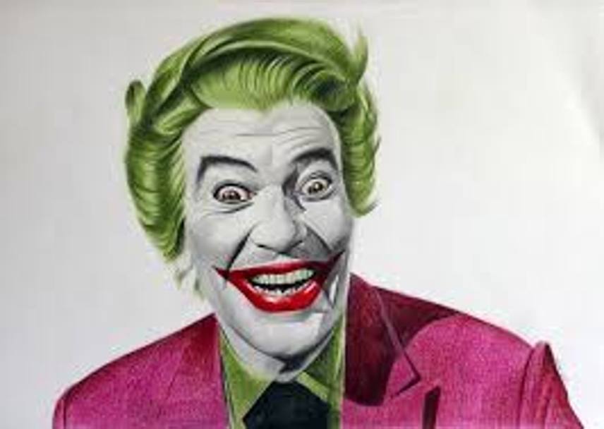 Cesar Romero  il primo Joker in carne ed ossa: lo interpreta in diciotto episodi della serie televisiva Batman